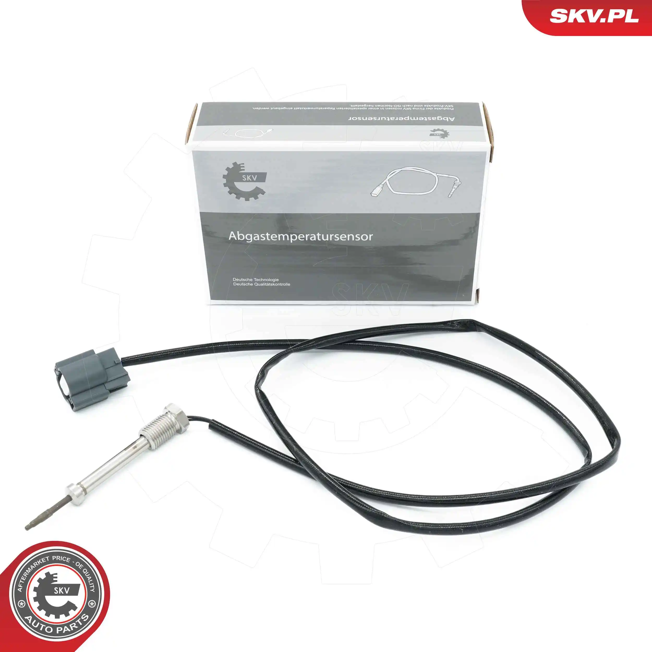 Sensor, exhaust gas temperature